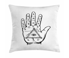 Psychic Hand Magic Eye Pillow Cover