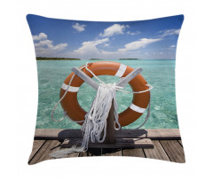Summer Exotic Sea Pillow Cover