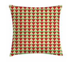 Triangle Watermelon Slices Pillow Cover