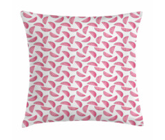 Watermelon Slices Pastel Tone Pillow Cover