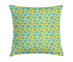 Abstract Halved Watermelons Pillow Cover