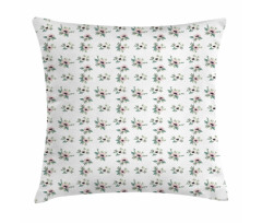 Anemone Flower Paintings Pillow Cover