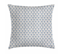 Protea Flowers Pattern Pillow Cover