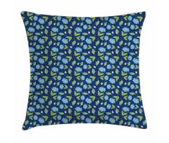 Vibrant Burgeoning Pillow Cover