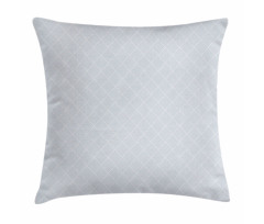 Diagonal Striped Rhombs Pillow Cover