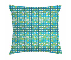 Nested Quirky Rectangles Pillow Cover