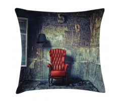 Old Armchair Messy House Pillow Cover