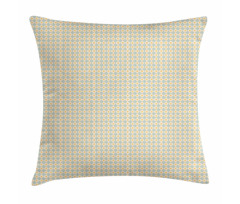 Symmetric Stars and Rhombs Pillow Cover