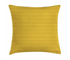 Bars Crossing Lines Art Pillow Cover