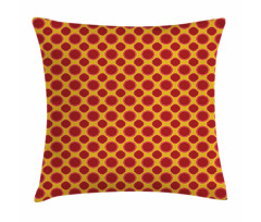 Floral Petals and Hexagons Pillow Cover