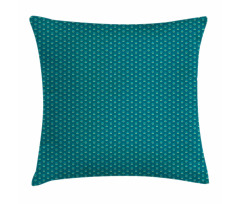 Symmetric Minimal Tulips Pillow Cover