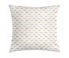 Colorful Savage Animal Pattern Pillow Cover