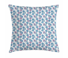 Bindweeds in Spring Pillow Cover