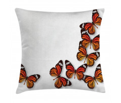 Spring Monarch Bug Pillow Cover