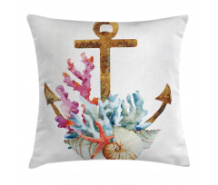 Anchor Corals Seaweed Pillow Cover
