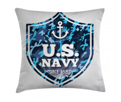 Naval Ship Marine Pillow Cover