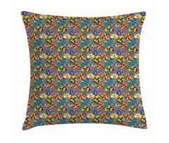 Geometric Hibiscus Aloha Pillow Cover