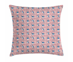 Spring Garden Bird Beauty Pillow Cover