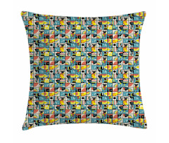 Completing Squares Design Pillow Cover