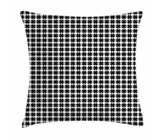 Symmetric Abstract Shapes Pillow Cover