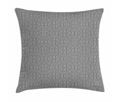 Intricate Geometric Pillow Cover