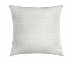 Modern Dotted Triangles Pillow Cover