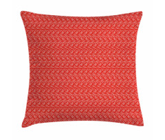 Vibrant Dotted Leaves Art Pillow Cover