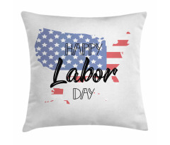 American Holiday Concept Pillow Cover