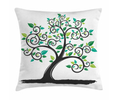 Abstract Minimalist Nature Pillow Cover