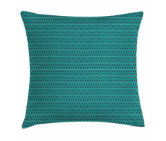 Peacock Feather Abstract Pillow Cover