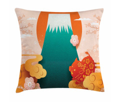 Folkloric Items Doodle Pillow Cover