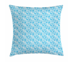 Cool Exotic Summer Palms Pillow Cover