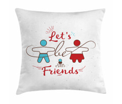 Sweetest Offer Buddies Pillow Cover