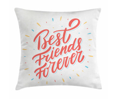 Colorful Buddies Art Pillow Cover