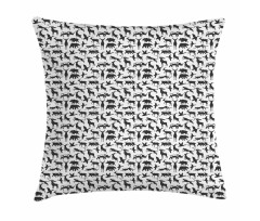 Wild Boar Duck Rhino Pillow Cover