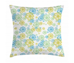 Ornate Flourish Pattern Pillow Cover