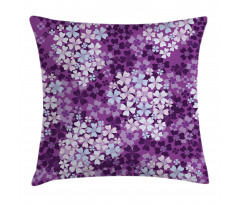 Hydrangea Lilacs Field Pillow Cover