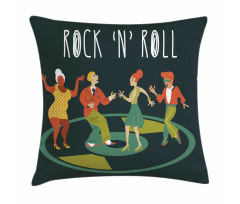 Hipster Themed Party Pillow Cover