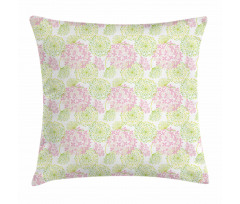 Dandelion Flower Pattern Pillow Cover