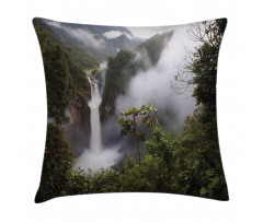 San Rafael Waterfalls Pillow Cover
