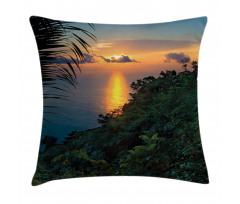 Sunrise on Ocean Seaside Pillow Cover