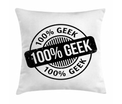 Fully Hundred Percent Geek Pillow Cover