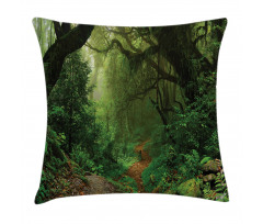 Forest in Asia Touristic Pillow Cover