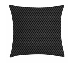 Monochrome Geometric Stars Pillow Cover