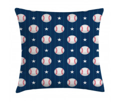 Baseball Stripes Pillow Cover