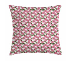 Wild Spring Peonies Pillow Cover