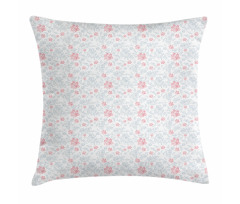 Pastel Flowers Pillow Cover