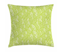 Ecology Garden Leaves Pillow Cover