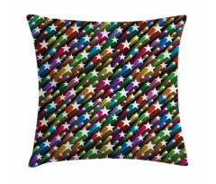 Stars Disco Pillow Cover