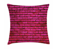 Grunge Bricks Art Pillow Cover